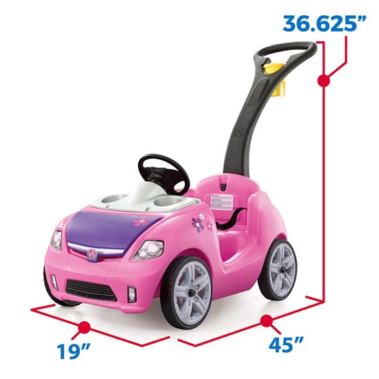 Carreola para Niña Step 2 WHISPER RIDE II PINK