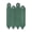 Green, variant on Plastic Garden Fencing Border Edging for Flower Beds, Lawns, and Pathways, Black, 9.84 x 8.26 Inches, Easy Assembly and Portable Design in Black