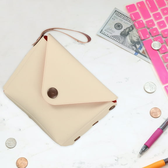 GOOHOCHY  Small Zipper Coin Pouch Candy Color Purse Miss Man