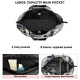 thumbnail image 3 of Pioneer Flower Floral Print Pattern Travel Tote Bags for Women Carry On,Large Weekender Bags for Women Travel,Multi Functional Duffle Bag for Work,Shopping,Sports, 3 of 5