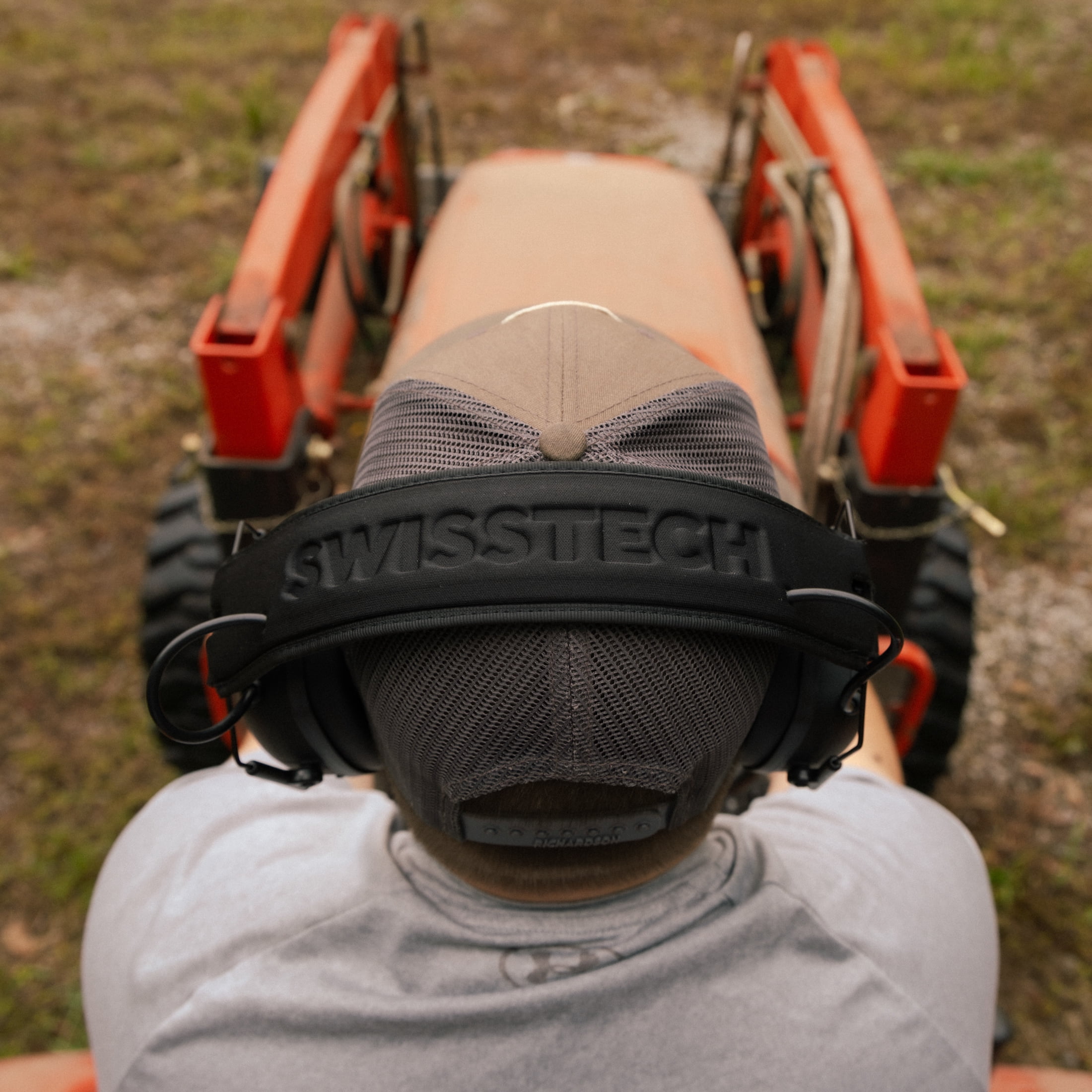Swiss Tech Electronic Hearing Protection Earmuffs, Low Profile Noise Reduction, Tonen SE