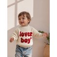 thumbnail image 4 of BemeyourBBs Toddler Baby Boys Girls Valentines Day Sweater Outfit Fall Winter Spring Clothes Long Sleeve Crew Neck Knit Pullover Tops, 4 of 9