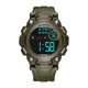 thumbnail image 2 of Reloj Electrónico Resistente de 12/24 tiempo tiempo de tiempo de tiempo de , Cronógrafo, Calendario Luminoso, Reloj de Multifunción para Natación Deportiva verde, 2 of 7