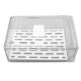 thumbnail image 1 of Plastic Produce Saver Container Vegetable Storage Containers for Refrigerator Fruit Storage Organizer Bins with Draining Plate Fridge Container Box[S], 1 of 9
