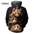 thumbnail image 3 of Sudadera con capucha con estampado 3D de gato y anime para hombre y mujer, estilo informal, divertido, de moda urbana, para niños y niñas, 3 of 5