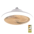 thumbnail image 1 of Intelligent remote control LED large wind fan light E27 screw dimmable bedroom aromatherapy lighting fan light, 1 of 9