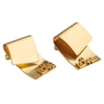 thumbnail image 4 of FESTFENDS 1Par Aretes Dorados Para Mujer En Cobre Estilizado Para Salidas Y Reuniones, 4 of 8