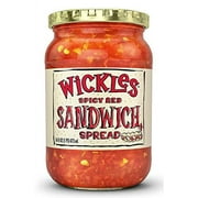 (Pack of 6) Wickles Spicy Red Sandwich Spread, 16 oz