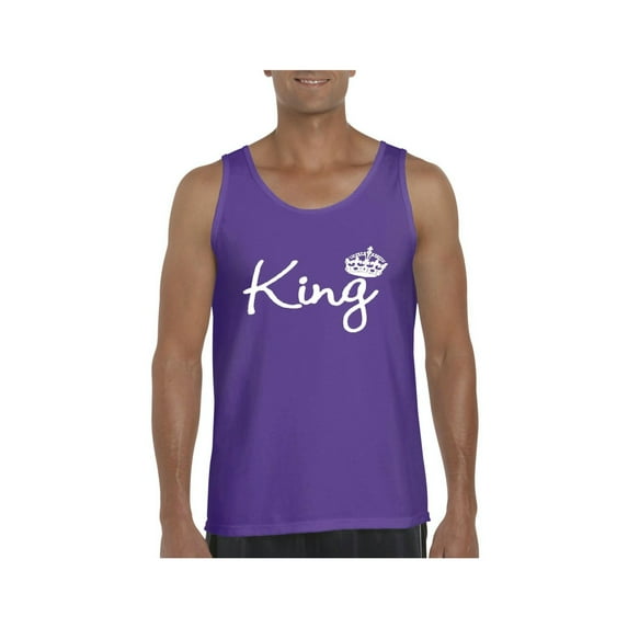 MmF - Men's Tank Top for Men, up to Men Size 3XL - King Crown