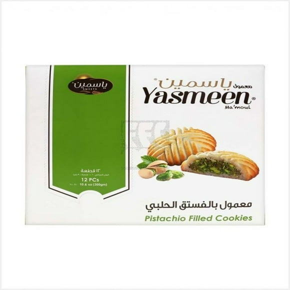 Yasmeen Pistache Rempli Cookies Moyen-Orient Mamoul Mamoul avec Pistache