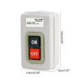 thumbnail image 5 of 2025 3.7KW 380V 3P 3 Phase ON/Off Self Lock Push Button Power Switch Mechanical Equipment Control Station, 5 of 5