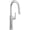 Chrome, variant on Delta 9986-CZ-DST Altado 1.8 GPM Single Hole Pull Down Bar Faucet - Bronze