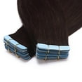 thumbnail image 3 of Tape in Human Hair Extensions Highlight Balayage Long Straight Soft hair, 3 of 6