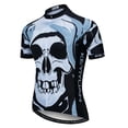 thumbnail image 4 of KEYIYUAN Nueva Serie de Calaveras Camiseta de Ciclismo de Manga Corta para Hombre Camiseta de Ciclismo de Montaña de Carretera Ropa de Ciclismo Tops Ropa de Ciclismo para Hombre, 4 of 5
