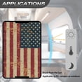 thumbnail image 5 of Psesaysky Faded American Flag RV Door Window Shade Cover, Camper Sunshade Privacy Screen Window Cover, 17.3x26 inches，Travel Trailer Motorhome Sun Shade RV Accessories, 5 of 7