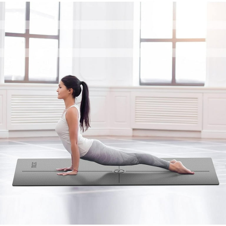 Yoga Mat, Yoga Mat Thick, Exercise Mat, Fitness Mat, ¼ inch