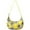 floral037, variant on Nylon Crescent Bag for Women Men Trendy, Floral Medium Crossbody Dumpling Bags with Adjustable Strap Lightweight Travel Shoulder Tote Half Moon Hobo Bag