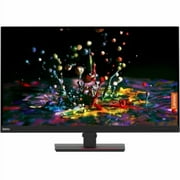 Lenovo ThinkVision P32P-20 31.5 4K UHD WLED LCD Monitor - 16:9 - Raven Black