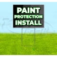 thumbnail image 1 of Paint Protection Install (18" x 24") Yard Sign, Includes Metal Step Stake, 1 of 6