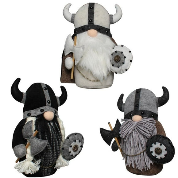 Faceless Gnome Plush Doll Knight Dwarf Viking Gladiator Figurine Table Ornaments Decoration