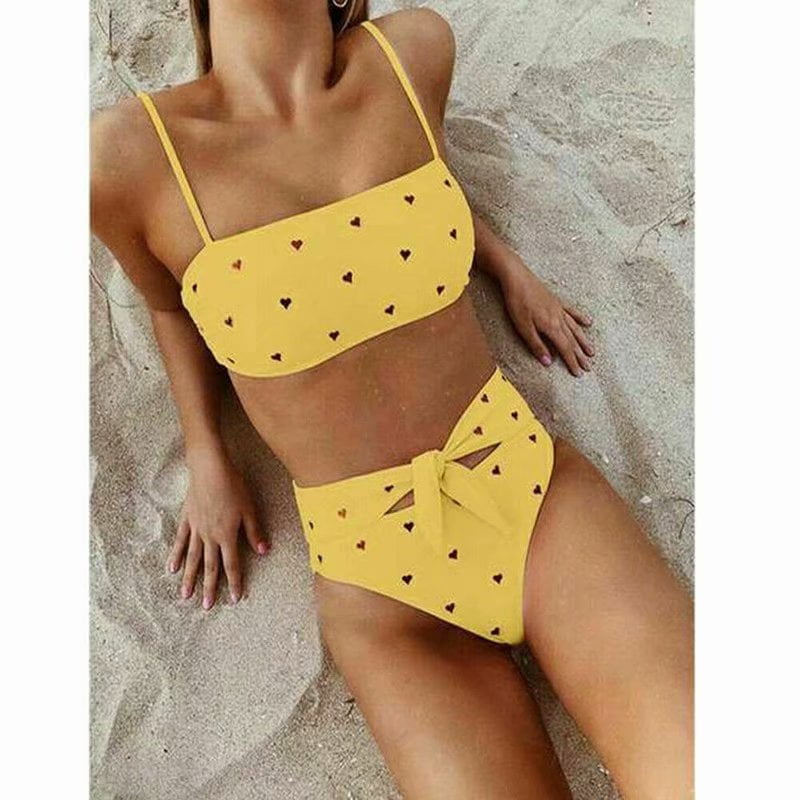 yellow bathing suit walmart