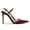 Burgundy, variant on YDN Women Buckle Slingback Stiletto High Heels Thin Strap Pointed Toe Pumps Sexy Evening Themed Party Sandals Size 6 Purple