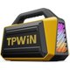thumbnail image 1 of wonima11 Portable Bluetooth Speakers - Wireless Jobsite Speaker 80W Peak, TWS, Light Shows, Loud Speaker with Deep Bass, BT 5.3, IPX6 Waterproof, 20H Playtime for Outdoor Beach Camping Garage - Yellow, 1 of 1