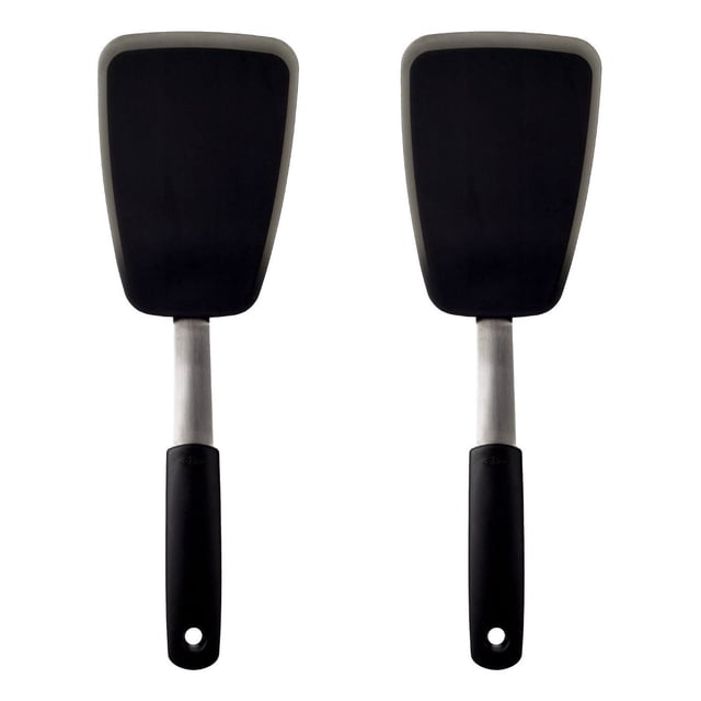 Espátula flexible grande de silicona OXO Good Grips (juego de 2)