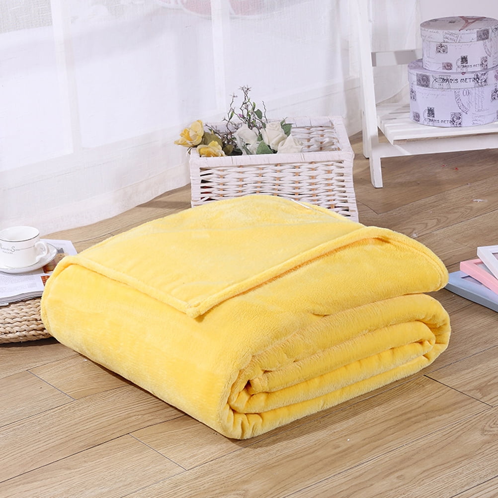 Pastel yellow blanket sale
