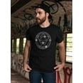 thumbnail image 2 of Geometric Art With Old Symbols T-Shirt Men -Image by Shutterstock, Male 3X-Large, 2 of 4