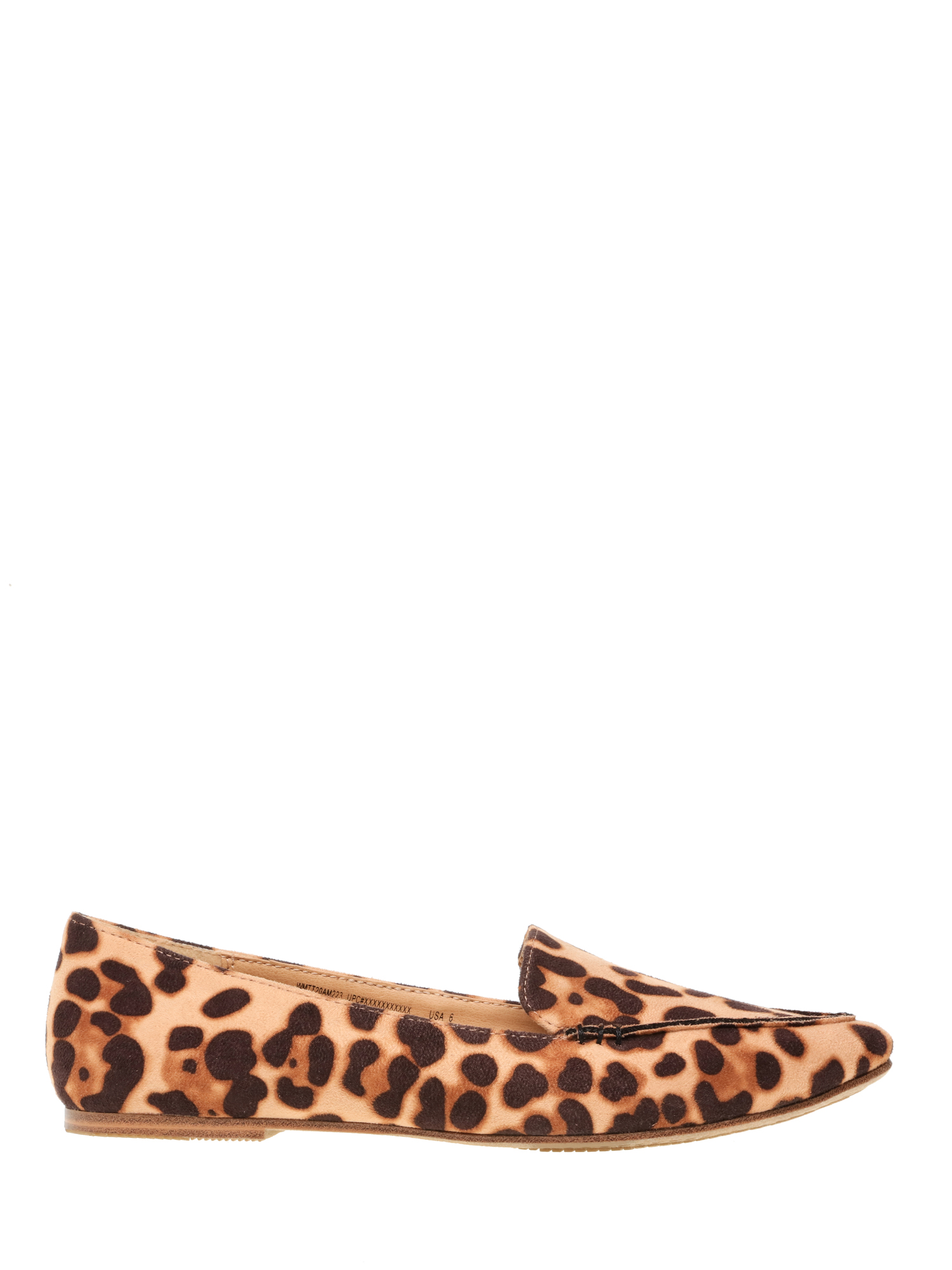 Women's Time and Tru Animal Print Feather Flat - image 5 of 6