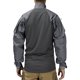 thumbnail image 4 of pstuiky camisas de manga larga para hombre, Camiseta deportiva de manga corta con cuello alto para hombre, color liso, para entrenamiento al aire libre Tops de hombre l, 4 of 5