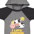 thumbnail image 4 of Inktastic I Love Farming- Farm Animals Boys or Girls Baby Bodysuit, 4 of 5