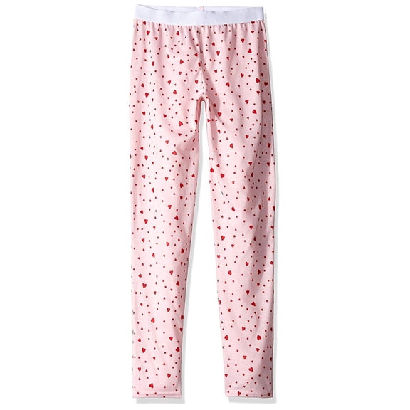 Hot Chillys Youth Pepper Skins Bottom, Hearts Print, X-Large