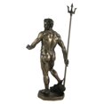 thumbnail image 3 of 11.75 Inch Greek Figure Poseidon with Trident Decor Gift Objet D Art, 3 of 4