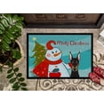 thumbnail image 3 of Carolines Treasures BB1865JMAT Snowman With Doberman Indoor & Outdoor Mat- 24 x 36 in., 3 of 4