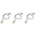 thumbnail image 1 of 3X Guitarra Acustica Transductor Amplificador Precableado Accesorio de Pastillas de Piezoeléctrico, 1 of 5