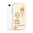 thumbnail image 4 of Let All That You Do Be Done In Love iPhone Case Bible Quote Scriptures Christian Gift Religious Phone Cover (iPhone XR), 4 of 4