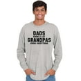 thumbnail image 4 of Grandpa Knows Everything Grandfather Men's Long Sleeve Tee T Shirt Brisco Brands S, 4 of 6