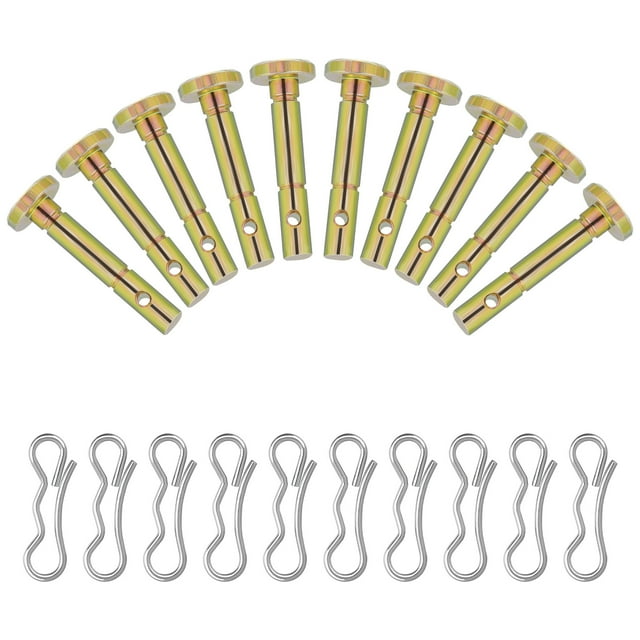 ORDDIART 20pcs Metal Cotter Pins for Replacement in Snow Blower Maintenance