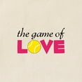 thumbnail image 2 of CafePress - The Game Of Love Tote Bag - Natural Canvas Tote Bag, Cloth Shopping Bag, 2 of 6