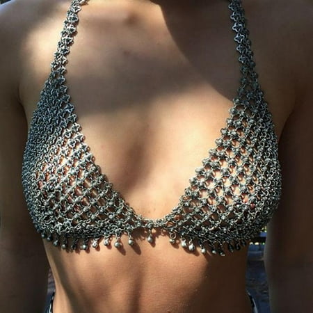

Midsumdr Necklaces For Women Women Body Chain Trend Metal Necklace Sexy Hollowing Out Bra Chain Body Chain Name Necklace Personalized Jewelry For Women