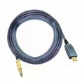 thumbnail image 1 of USB Guitar Cable Electric Guitar Accessories Guitar Audio Connector Cord Adapter 635mm Guitar Cable Interface, 1 of 5