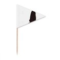 thumbnail image 1 of Black Copher Cute Animal Portrayal Toothpick Triangle Cupcake Toppers Flag, 1 of 3