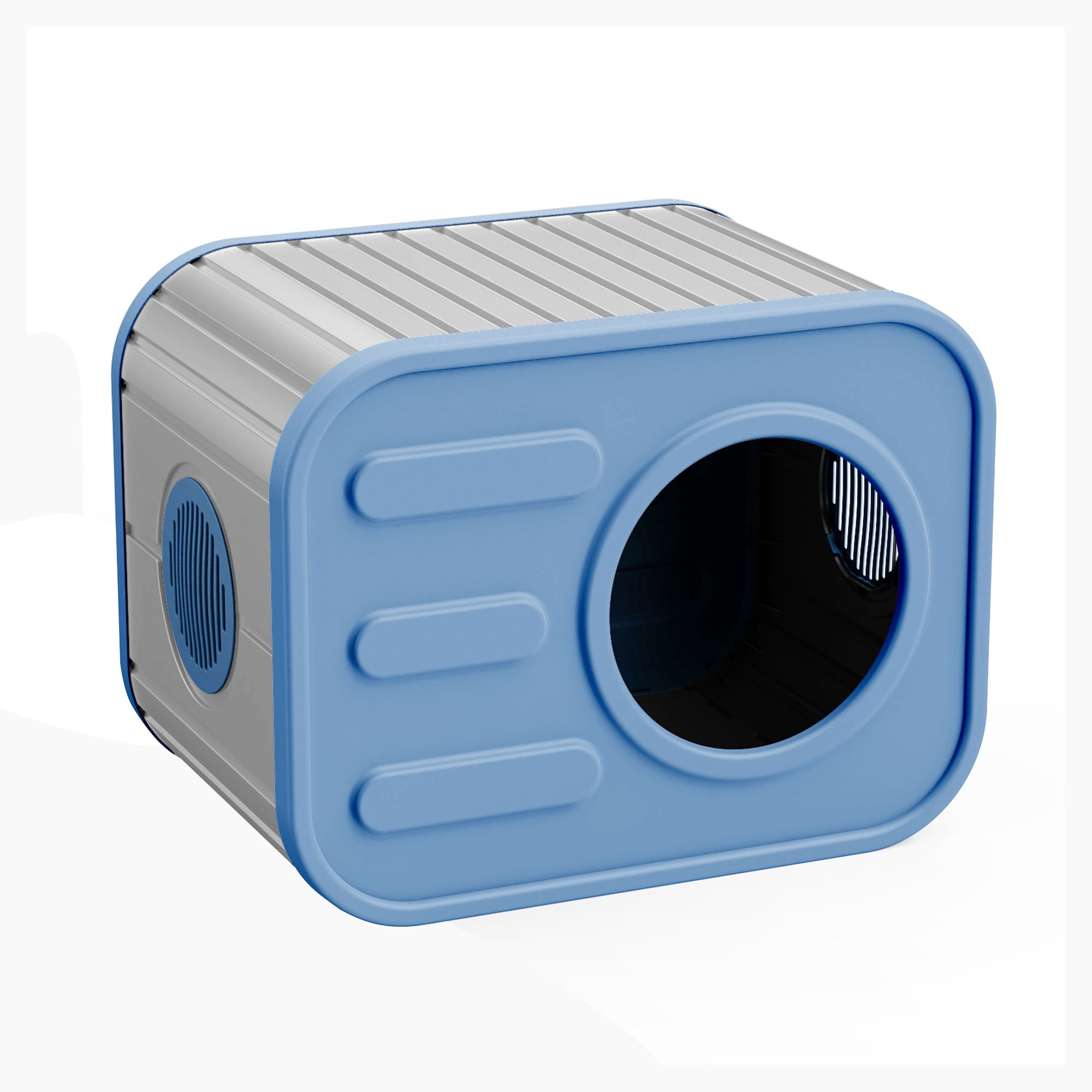 MAYEERTY Compact Cat House, Shatter-Resistant Cat Bed with Spacious Interior, No Tools Assembly
