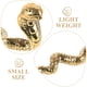 thumbnail image 5 of Adorno de serpiente de latón para decoración de escritorio del hogar, delicado adorno de serpiente para casa de té., 5 of 8