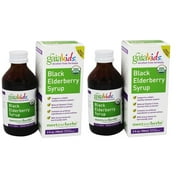 Gaia - Herbs GaiaKids Black Elderberry Syrup, 3 oz - 2 Packs