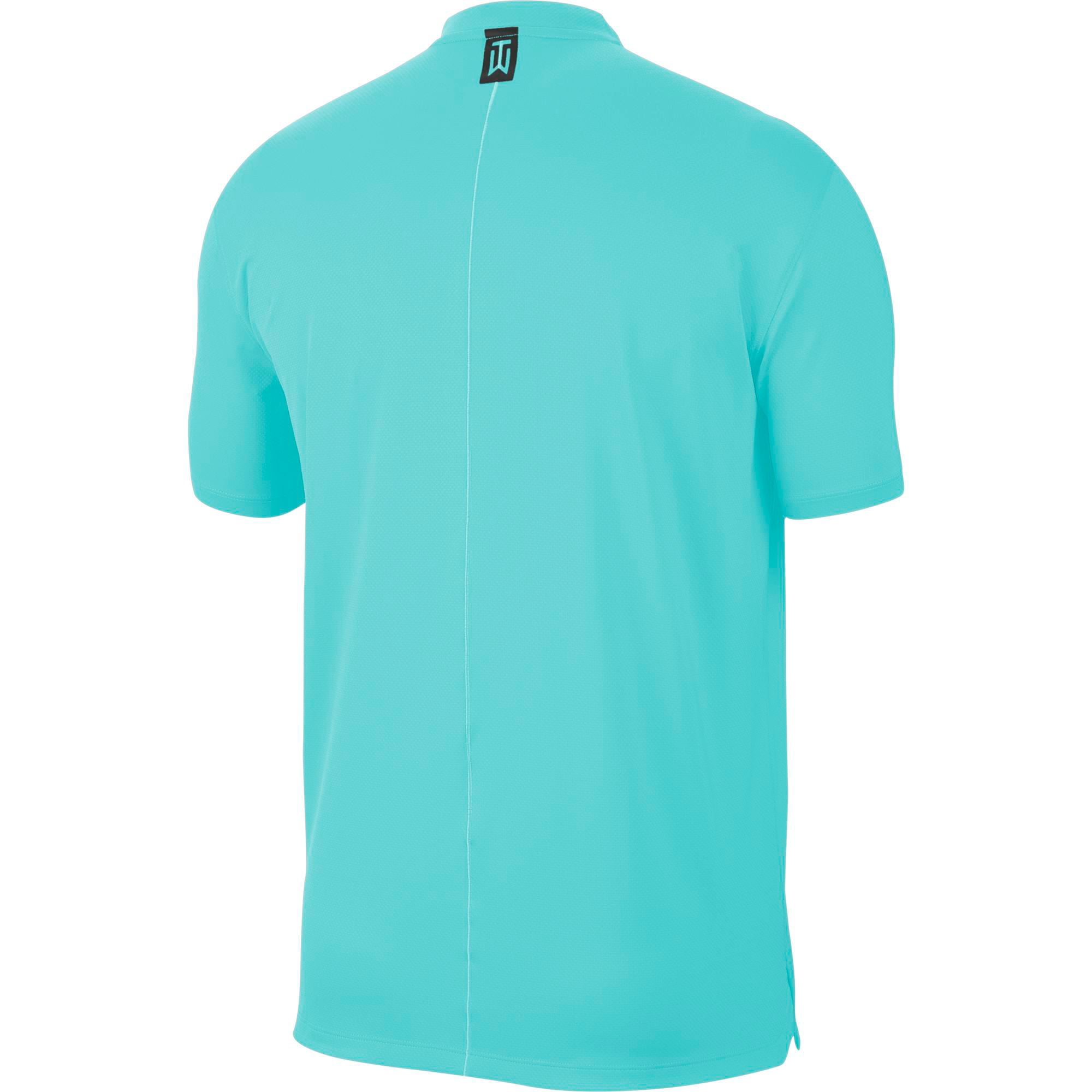 nike men's tiger woods blade collar golf polo