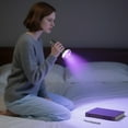 thumbnail image 3 of HIBIBUD UV Flashlight, Black Light for Pet Urine Detection, Aluminum Handheld Flashlight, 3 of 7