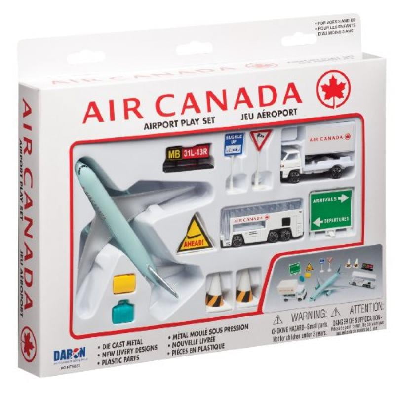 Daron Air Canada Airport Playset, 12Piece